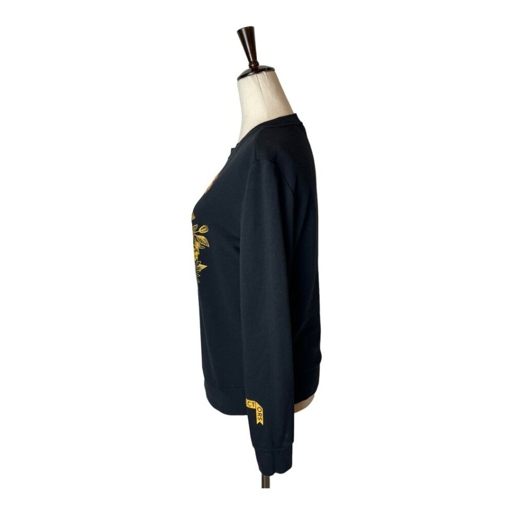 Scotch & Soda Black and Gold Sweatshirt - Picture 6 of 14
